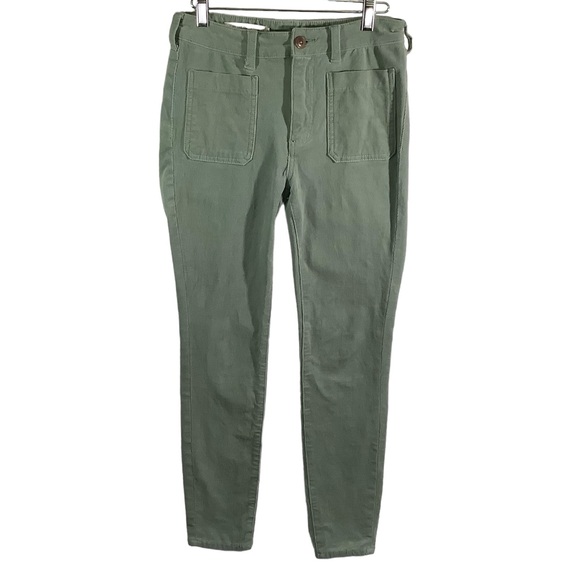 Pilcro & The Letterpress Anthropologie High Rise Skinny Pants Corduroy - Picture 1 of 13